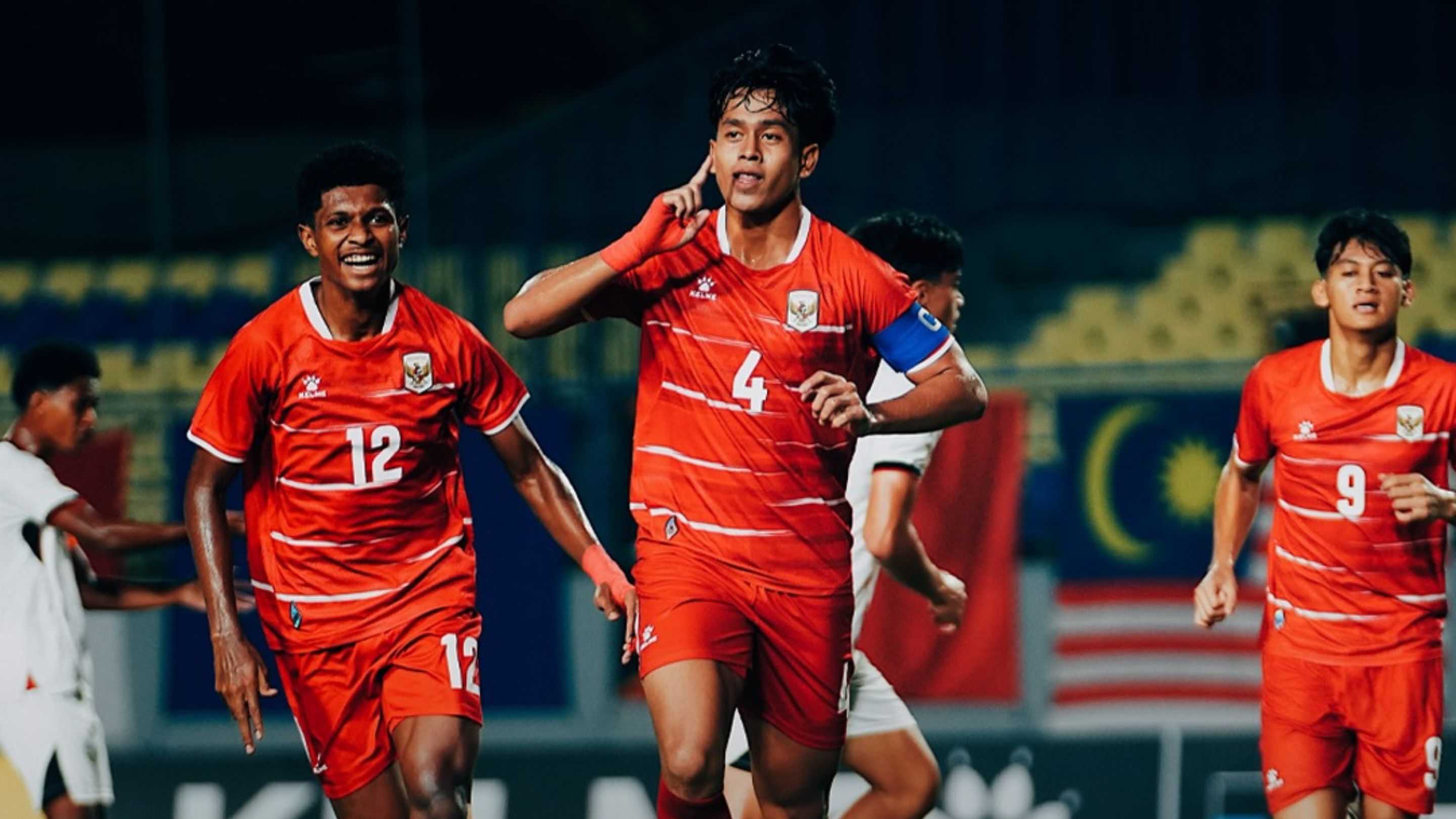 Timnas Indonesia Libas Timor-Leste 4-0 di Matchday Pertama Piala AFF U-17